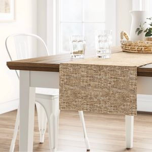 Threshold Ramie Table Runner Natural Beige Tan - Target